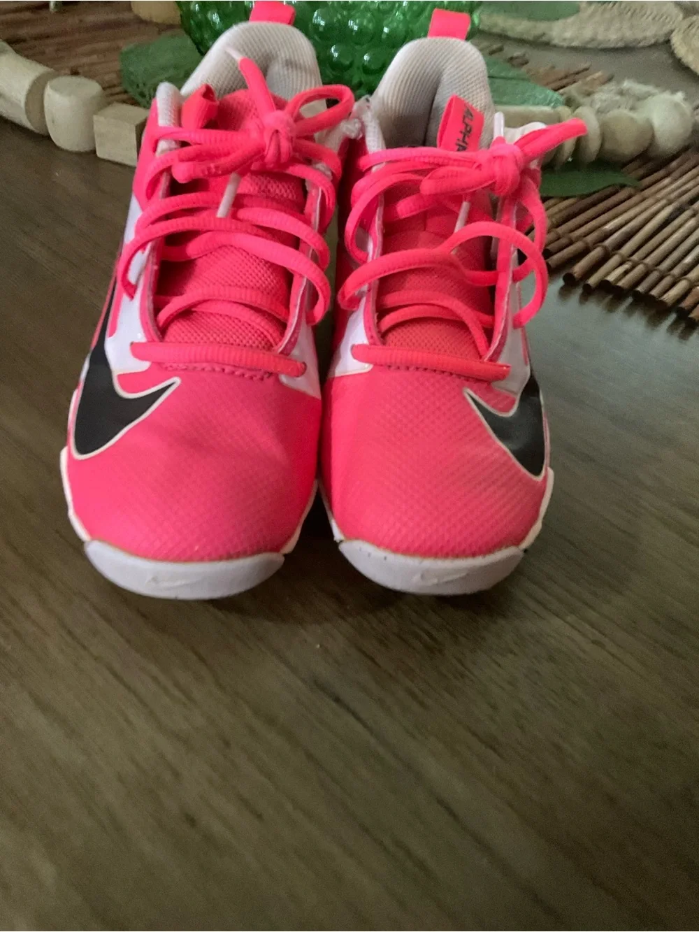 Nike Alpha Menace 4 Pro NRG PS Size 4Y Racer Pink Molded Cleats